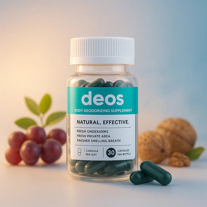 DEOS Suplemento desodorante corporal